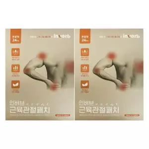 인버브 근육관절패치 혼합형 24매 / 2개 / DY