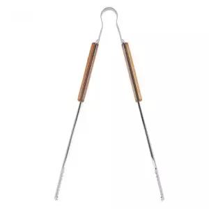 음식용 스텐 악어집게-특대 약32.5cm 나무손잡이