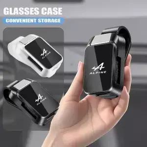PCS 자동차 선 바이저 안경 클립 알파인 A290 GTS A0 Espace Austral Renault Megane Clio 용 내부 보관