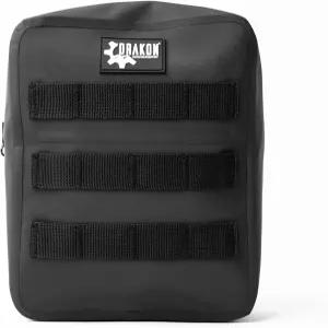 드라콘 아웃도어 방수 MOLLE 파우치 드라이 백팩 부착 침수 가능 롤탑 헤비 듀티 600D PVC 방수포 전술