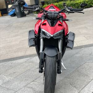 DUCATI Streetfighter V4 2020-2023 V2 오토바이 윙렛 키트, 스포일러 고정