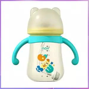 배앓이 방지 젖병 빨대컵 학습용 컵/240/300ML 하나의 3가지 용도로 사용 가능