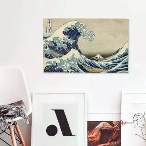 35x55cm 캔버스액자 일본 명화 가나가wxy993