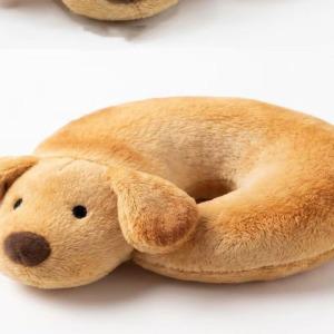 베이글 빵 강아지 봉제 인형 키링 가방고리 장식