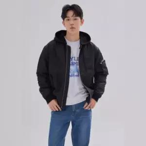 잠뱅이 동백01 남성 후트탈부착항공점퍼 WN3WWU501-BK (11154180)
