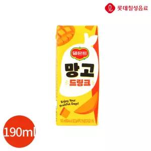 CL 롯데 델몬트 망고 드링크 190ml x 32개