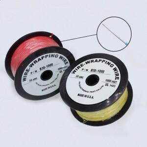 PVDF 실버 도금 구리 와이어 24/26/28/30/32/34/36 AWG 마이크로 파인 UL1423 고온 전자 DIY 단일 코어 케