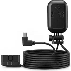 대시 카메라용 OBD 전원 케이블 USB C 저전압 보호 기능을 갖춘 어댑터 하드와이어 키트 11.8V/11.6V/11.4V