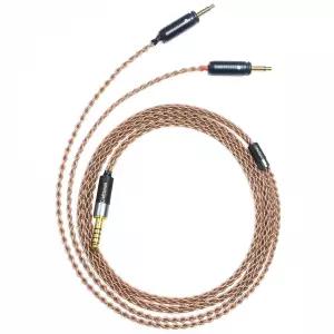 6N 단결정 구리 업그레이드 헤드폰 케이블 3.5mm/4.4mm/4핀 XLR 포컬 엘레지아 클리어 스텔리아 엘리어