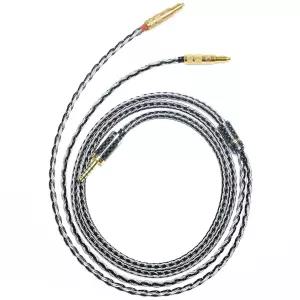 GUCraftsman 16 가닥 7N 단결정 구리/은 혼합 헤드폰 교체 케이블 4핀 XLR/2.5mm/4.4mm 밸런스 SHURE