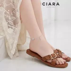 CIARA 14K Grosseto 러브 락앤키 발찌(GoldPlated)