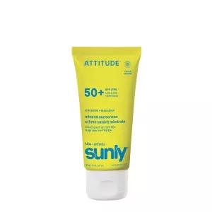 태도 미네랄 자외선 차단제 SPF 50 넓은 스펙트럼 산화 아연 EWG 검증 기반 비나노 얼굴 및 바디용 경량
