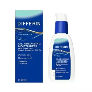 SPF 30이 함유된 디파린 흡수 보습제 젤 제조업체의 얼굴용 자외선 차단제 여드름에 민감한 피부를 위한