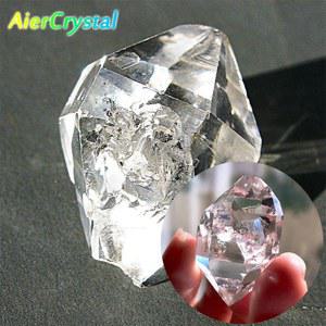 크리스탈 원석 Herkimer 다이아몬드 Reiki 파워 스톤 에너지 광물 표본 컬렉션 선물