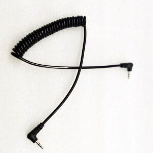 2.5mm 카메라 리모컨 와이어 Lanc 스프링 케이블 플러그 연결 액세서리 Sony Panasonic Canon Jvc 캠코더