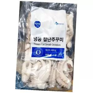 주꾸미 절단주꾸미 냉동수산물, 500g
