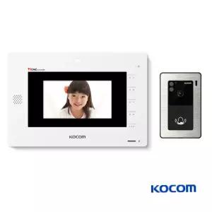 코콤 디지털 비디오폰 K6B VP-70A 매립형 인터폰 (현관 카메라 포함)