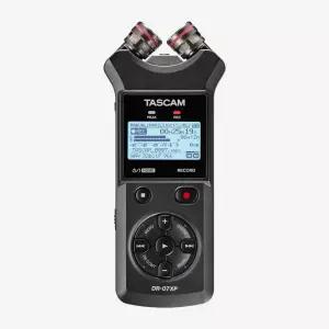 TASCAM 타스캠 DR-07XP 32비트 플로트 레코딩 2채널 포터블 PCM 레코더