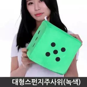 대형주사위 20cm 주사위게임 체육용품 단체게임 그린