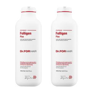닥터포헤어 폴리젠 플러스 샴푸 500ML 2통