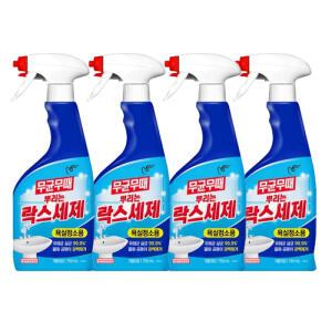 피죤 무균무때 뿌리는 락스세제 750ml 4개