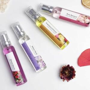 더허브샵 아로아향 미니향수 18ml 허브 오드뚜왈렛 오드퍼퓸급 샤워코롱 바디미스트 다우니코튼 로즈부