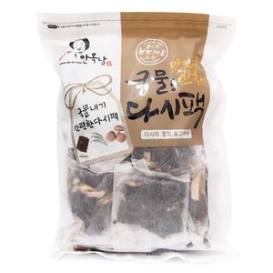 안옥남 국물용 다시팩 17gx30팩 멸치 다시마