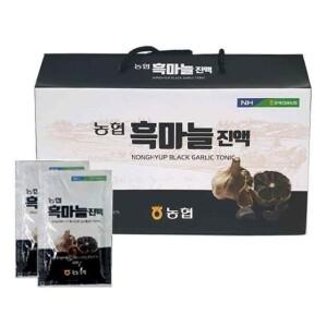 농협 흑마늘 진액 70ml 30포 흑마늘즙 엑기스 선물세트