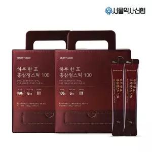 하루한포 홍삼정스틱 100포 2세트(선물세트)