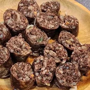 [하프클럽/]국내산 토종 순대 1팩당 500g 3팩