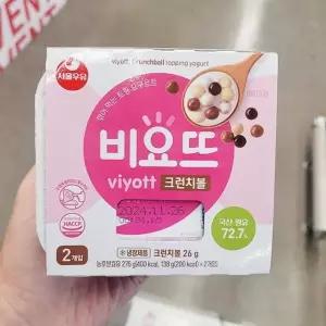 [에이알비티] 서울우유 비요뜨 크런치볼 38g x 2개 89858