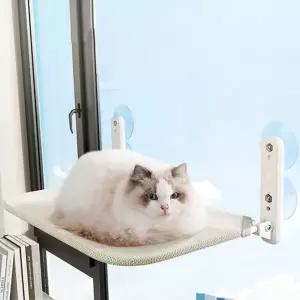 고양이 창문 해먹 창가용 접이식 캣침대 고양이 해먹 흡착형 거치대 공간 휴식 용품 타워