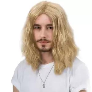 남성 무대 가발 코스프레 웨이브 통가발 남성 파티 가발 행사 코스프레용 연극용 무대용 촬영용 파티용