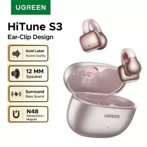 [호환] UGREEN 오픈형 클립 무선 이어버드 블루투스 스포츠 이어폰 헤드폰 마이크 내장 이어훅 & 귀걸이형