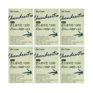 닥터린 콘드로이친 1200 콘레이티+ MBP+K2 1200mg x 30정 x 6박스