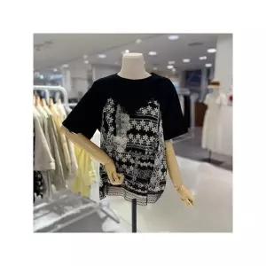 [하프클럽/스테파니]  A26TS6245 레이스 나시 블라우스 티셔츠