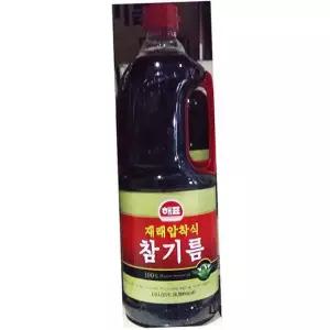 해표 참기름 1.8L 8개 식용유 들기름 참깨기름