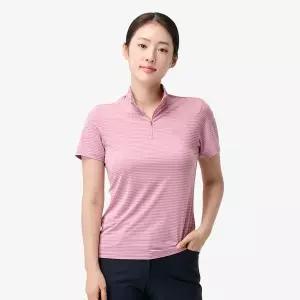 [하프클럽/프로월드컵]PWX S225-3223-1LL 여성 반팔 집업티