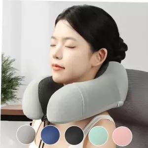 메모리폼목베게 더나은 여행용 통풍 메모리폼 목베개 목쿠션