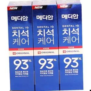 메디안 치석케어 치약 3입 강력한 잇몸질환 예방 1P