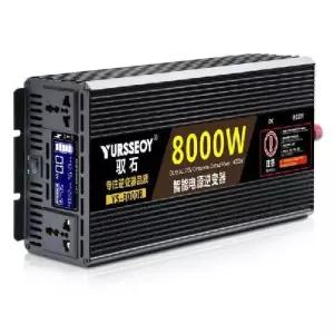 8000w 차량용인버터 전기 차박 사인파 캠핑용 볼트 변환기 전원공급장치 소켓 전압