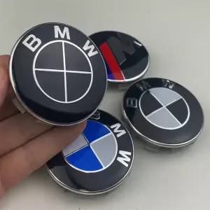 자동차휠캡 4개입 56/68mm 자동차 휠 허브 센터 커버 BMW 호환 E46 E39 E53 E65 E66 E90 G26 X3 X4 X5 G30