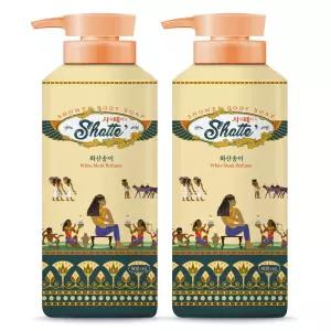 샤워때비누 화산송이 바디솝 900ml X 2개 필링 필필 클렌저 클린서 각질제거 관리 묵은관리