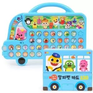 co 핑크퐁 언어학습 버스 단어카드포함 알파벳