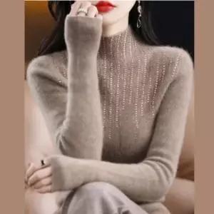 친절한탄씨 큐빅니트웨어 데이트룩 심플 스타일리쉬 사계절 니트웨어 캐주얼 데이트룩 빈티지 오텀