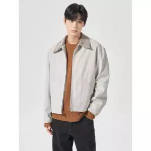에잇세컨즈 페이크 스웨이드 워크 재킷 아이보리 4505928