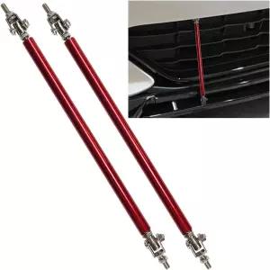 GAOLAOSY 2PCS 조절 가능 8 -11 스플리터 스트럿 로드 차량 전면 범퍼 립 서포트 타이 바 대부분의