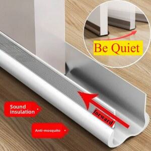 냄새 차단 트랩 새로운 PVC 도어 하단 씰링 스트립 드래프트 스토퍼 OundProof 가스켓 Weatherstrip Draft Guard