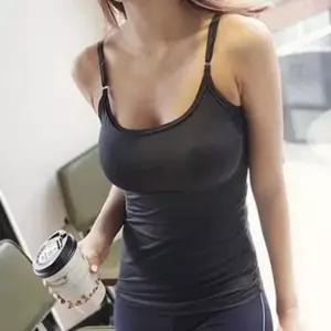 나시 뽕브라 끈조절 가능 패드 이너끈나시 뽕브라나시 끈조절 뽕나시 이너나시 여름나시