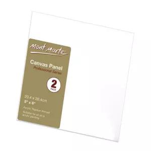 미술놀이 몽마르뜨 캔버스 20.4 X 20.4CM (2매입) 미술캔버스